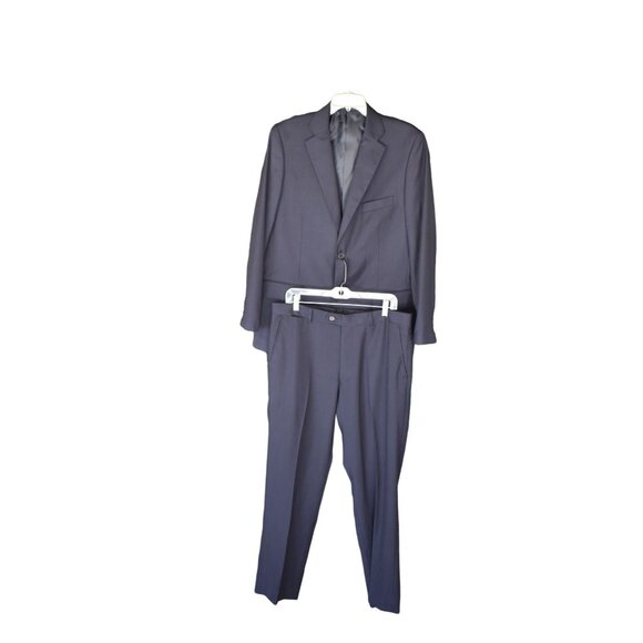 Men's REA Navy Blue Suit Size 40 - Picture 1 of 10
